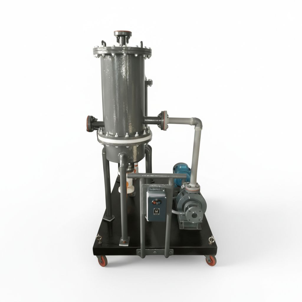 MS + PP Lined Filter Housing