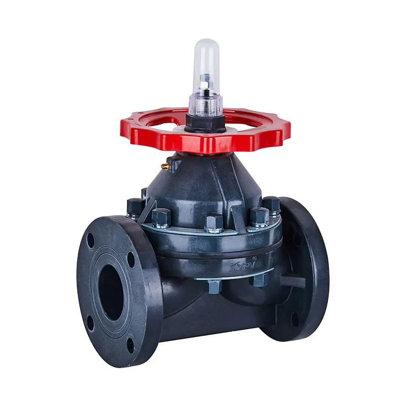 FRP Diaphragm Valve Flange End