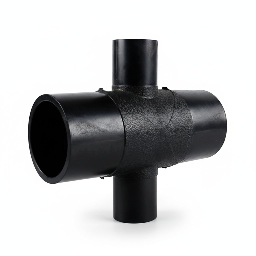 Spigot 4 Way Reducing Cross