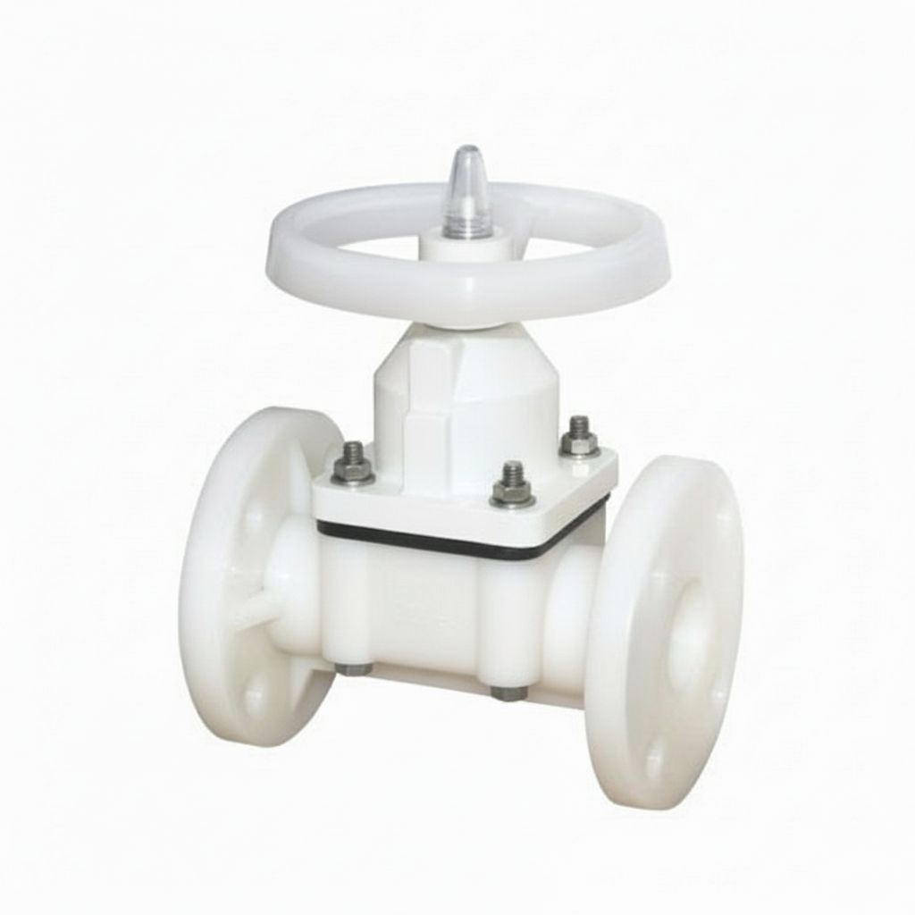 Diaphragm Valve Flange End