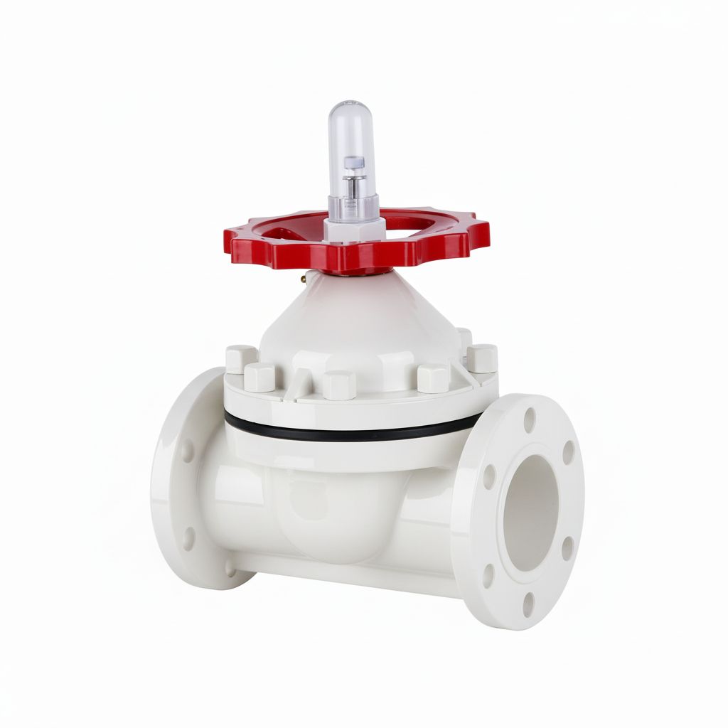 Diaphragm Valve Flang End
